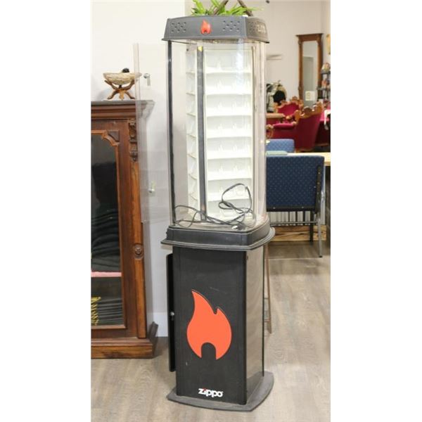 Zippo Retail Floor Standing Display Case