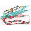 Image 3 : Lot of 3 Native American Beaded Necklaces