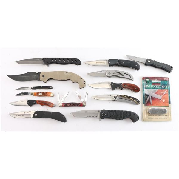 Lot of 14 Pocket Knives