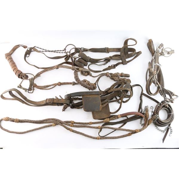 Large Lot of Vintage Tack