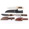 Image 1 : Lot of 3 Fixed Blade Knives