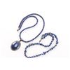 Image 1 : Lot of 2 Beaded Lapis Necklaces