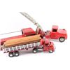 Image 5 : Lot of Vintage Toy Trucks