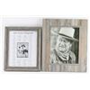 Image 1 : John Wayne Lithograph & Filmography.