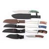 Image 1 : Lot 5 Fixed Blade Knives