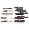 Image 2 : Lot of 5 Fixed Blade Knives