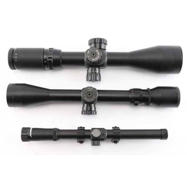 Lot of Three Airgun/Rifle Scopes.
