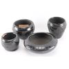 Image 1 : Lot of 4 Blackware Santa Clara Pots.