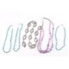Image 1 : Lot of 4 Beaded Necklaces and Concho Belt