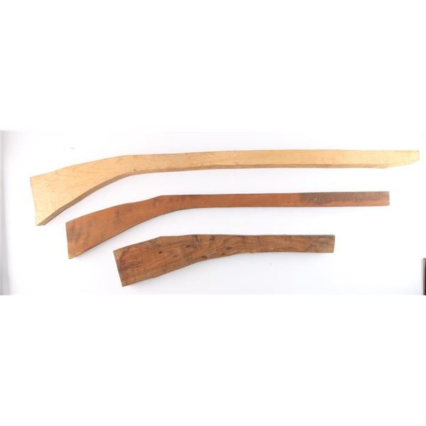 Lot of 3 Stock Blanks
