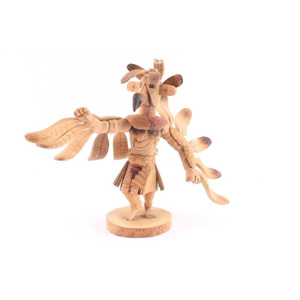 Signed Eagle Kachina