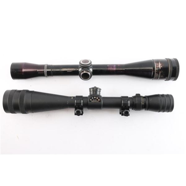 Lot of Two Vintage Rifle Scopes.