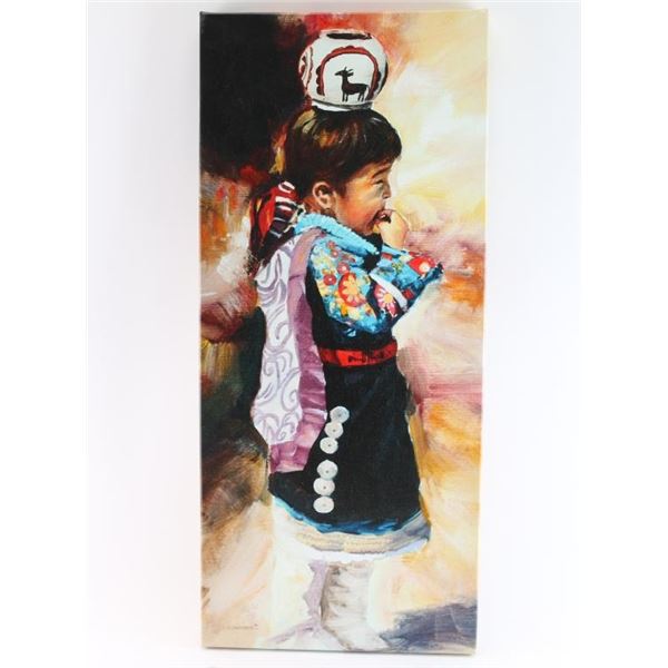 Giclee of Indian Girl.