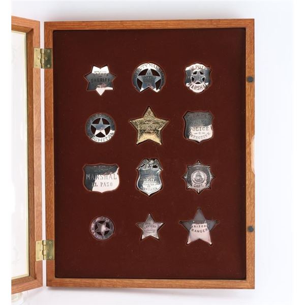 Lot of Framed Badges