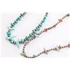 Image 2 : Lot of 2 Navajo Turquoise Chokers