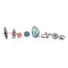Image 1 : Lot of 7 Navajo Rings