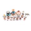 Image 2 : A Collection of 18 Miniature Indian Pots