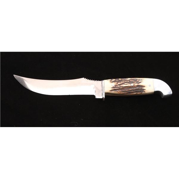 Vintage Custom Knife with Staghorn Grip