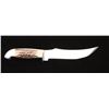 Image 2 : Vintage Custom Knife with Staghorn Grip