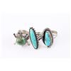 Image 2 : Lot of 3 Navajo Rings