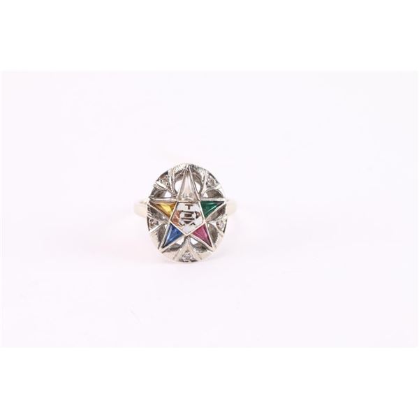 Masonic Lady's Ring