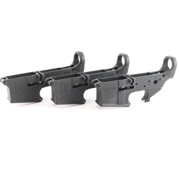 Lot of 3 AR-15 Stripped Lower Receivers