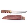 Image 3 : Brass Studded Gripped Bowie Knife