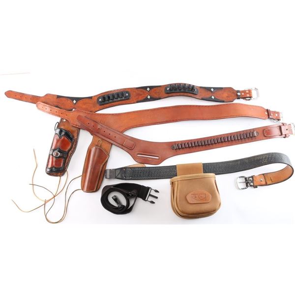 Lot of Gun Leather