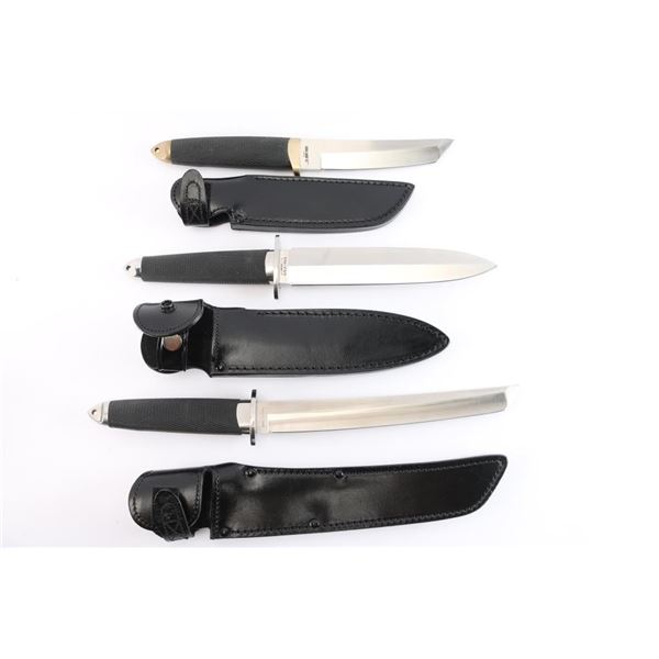 Lot of Cold Steel Knives.