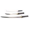 Image 2 : Lot of Cold Steel Japanese Edged Weapons.