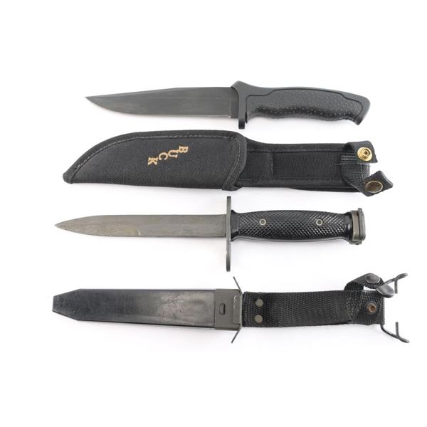 Buck Knife & US M7 Bayonet