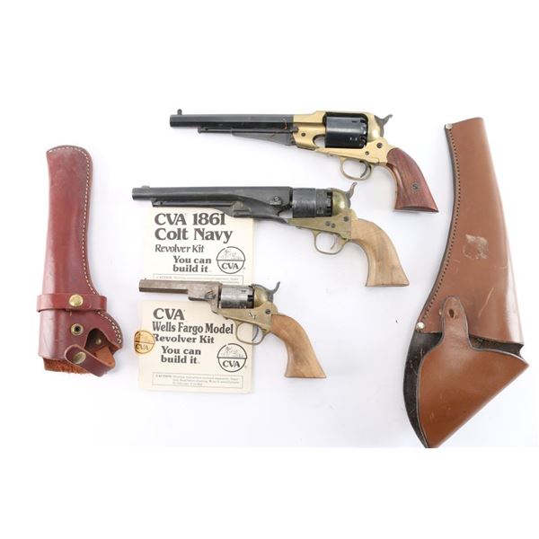 Lot of Italian/CVA Percussion Revolvers.