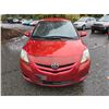 Image 4 : DUNCAN - 2007 TOYOTA YARIS RED 306967 KMS - 038862-1