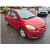Image 6 : DUNCAN - 2007 TOYOTA YARIS RED 306967 KMS - 038862-1