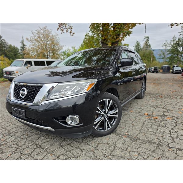 DUNCAN - 2014 NISSAN PATHFINDER BLACK 219301 KMS - 732482-4