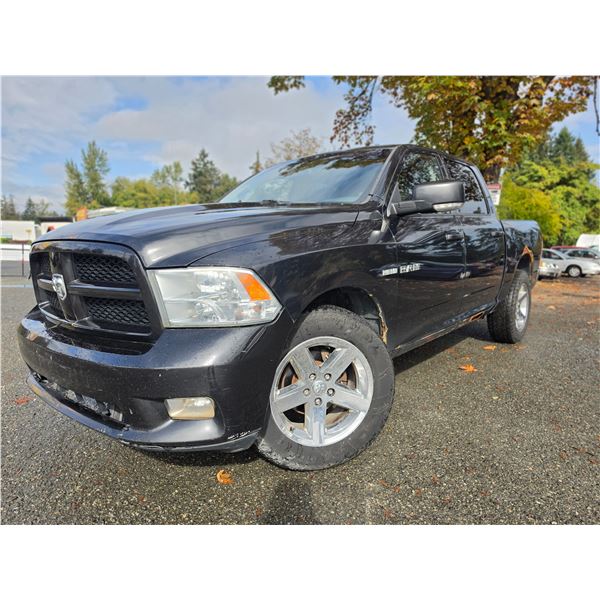 DUNCAN - 2010 DODGE RAM BLACK 224180 KMS - 150714-1