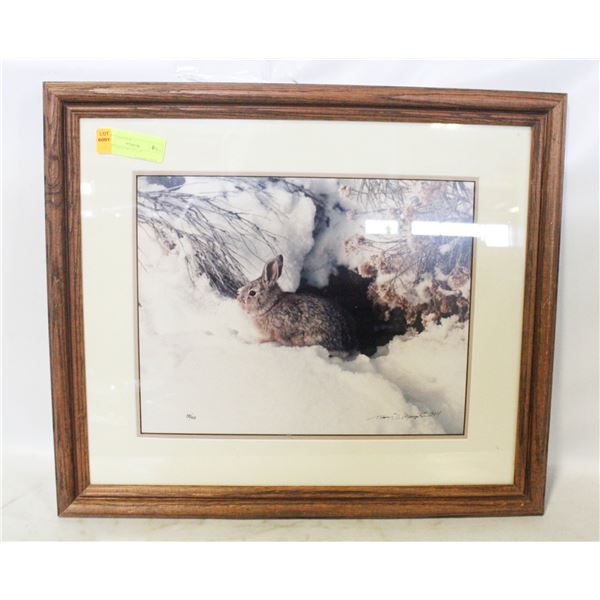 SIGNED PICTURE 21"X18"