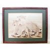 Image 1 : 2 GAIL ADAMS PICTURES 20" X 28" 