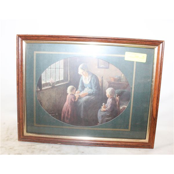 3 ANTIQUE PORTRAIT PICTURES