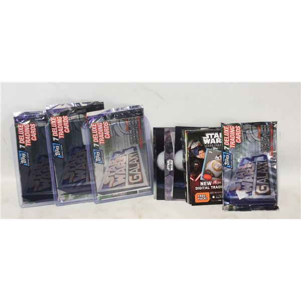 1995 STAR WARS GALAXY CARDS PLUS LOOSE