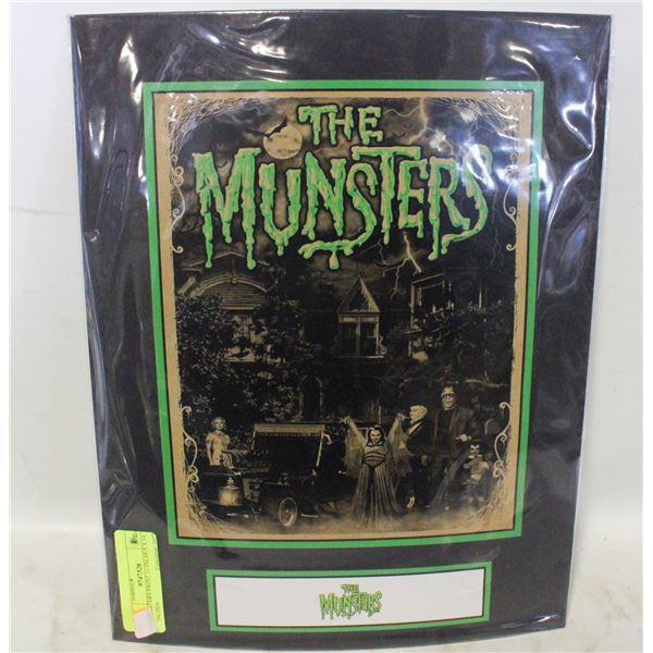 MUNSTERS PRINT 11 INCHES X 14 INCHES