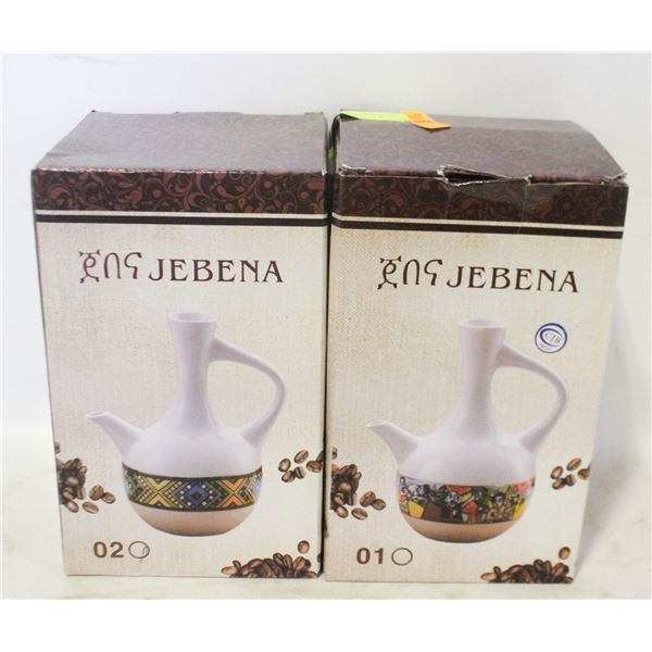 2 NEW THIOPIAN TEA CERAMIC
