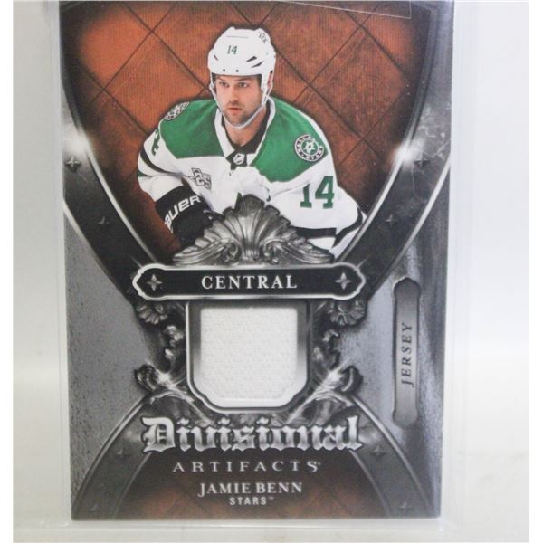 2018-19 UD JAMIE BENN JERSEY PATCH CARD