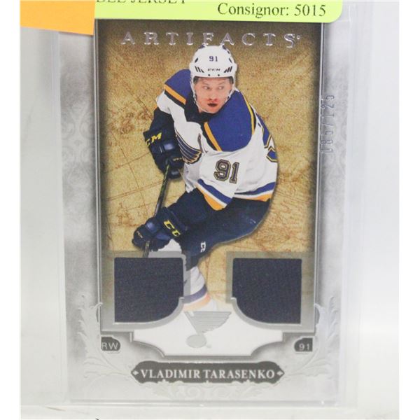 2018-19 UD VLADIMIR TARASENKO DOUBLE JERSEY