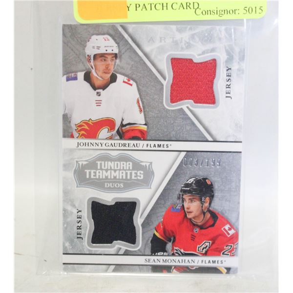 2018-19 UPPER DECK TEAMMATES JERSEY PATCH CARD