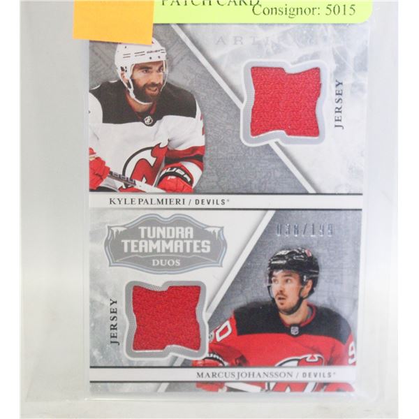 2018-19 UPPER DECK TEAMMATES JERSEY PATCH CARD