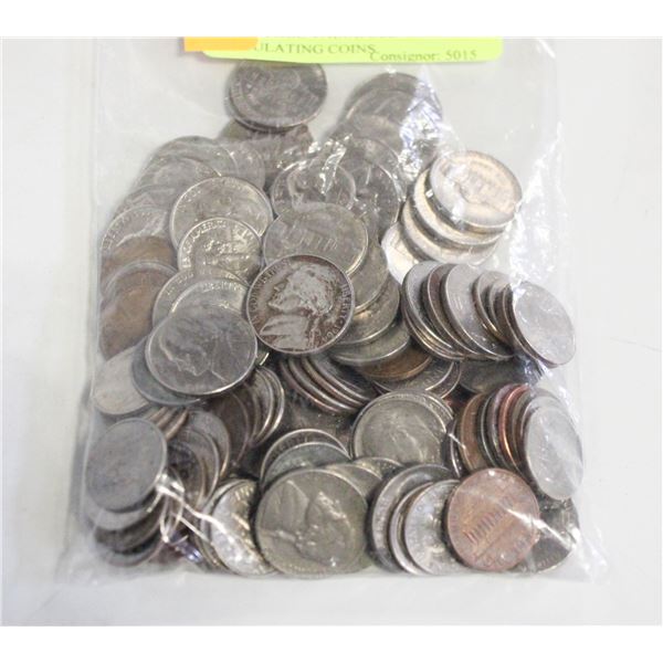 $8.00+ FACE VALUE USD VARIOUS CIRCULATING COINS