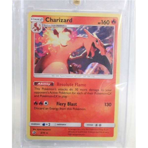 (2018) POKEMON CHARIZARD HOLO CARD