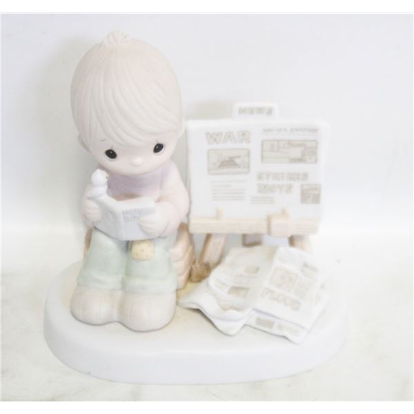 1980 "PEACE AMID THE STORM" PORCELAIN