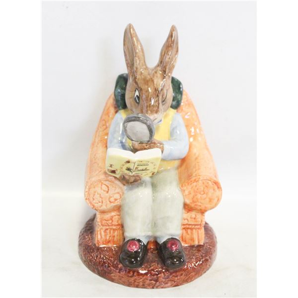 ROYAL DOULTON 1986 "THE COLLECTOR" BUNNYKINS